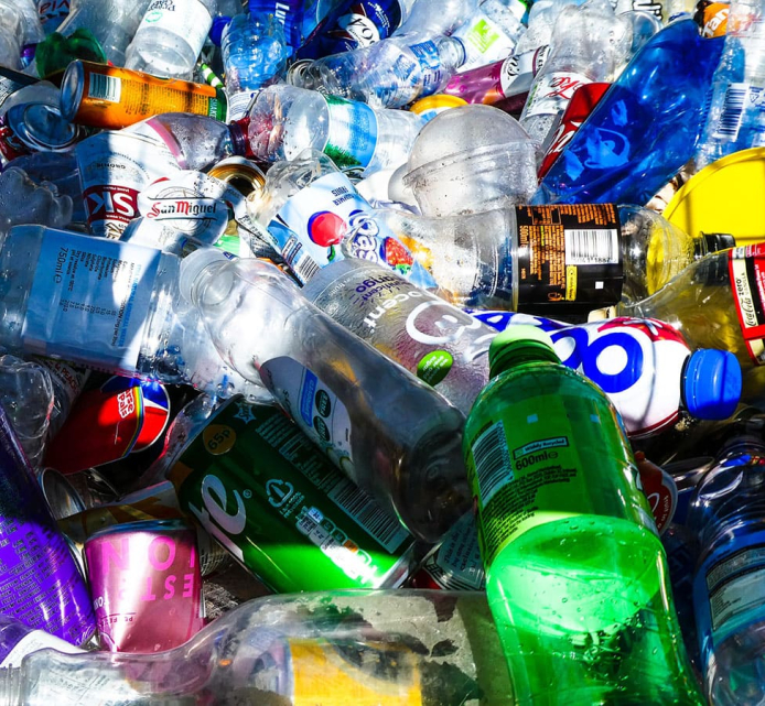 When did plastic bottles appear?